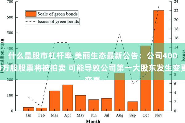 什么是股市杠杆率 美丽生态最新公告：公司4000万股股票将被拍卖 可能导致公司第一大股东发生变更