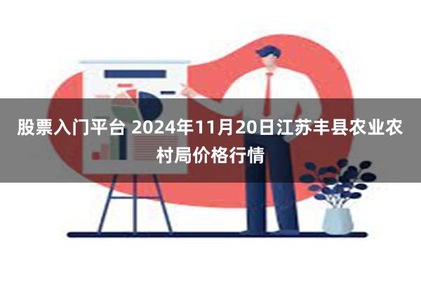 股票入门平台 2024年11月20日江苏丰县农业农村局价格行情